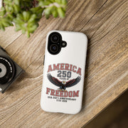 Patriotic iPhone Case — Vintage USA 250 Eagle