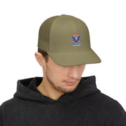 Patriotic Trucker Cap — Vintage USA 250