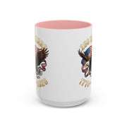 Patriotic Accent Mug — Eagle USA 250th