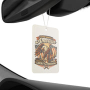 Patriotic Car Air Freshener — Eagle