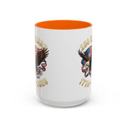 Patriotic Accent Mug — Eagle USA 250th