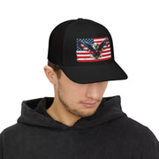 Eagle Cross Trucker Cap — Design 1