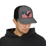 Eagle Cross Trucker Cap — Design 1