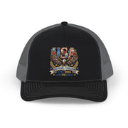 250th Military Eagle Trucker Cap — Design 4