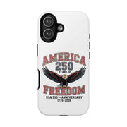Patriotic iPhone Case — Vintage USA 250 Eagle