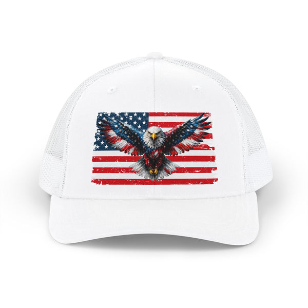 Eagle Cross Trucker Cap — Design 1