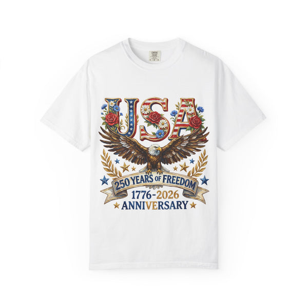 Patriotic T-Shirt — Vintage USA 250