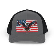 Eagle Cross Trucker Cap — Design 1