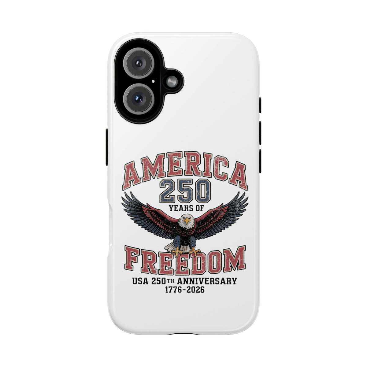 Patriotic iPhone Case — Vintage USA 250 Eagle