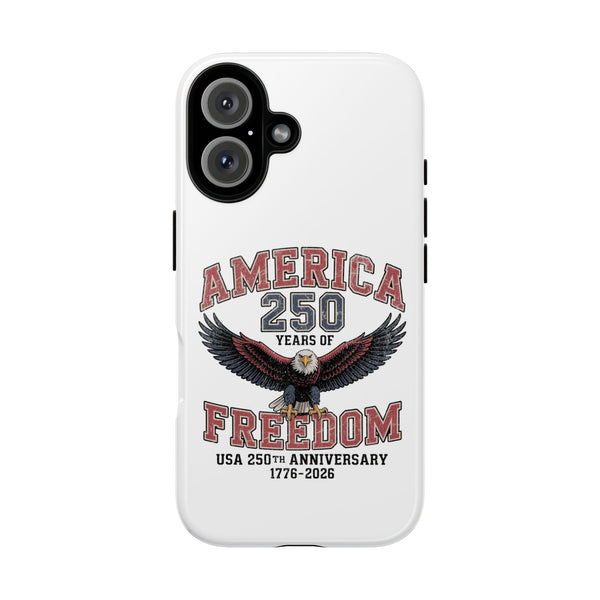 Patriotic iPhone Case — Vintage USA 250 Eagle