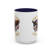 Patriotic Accent Mug — Eagle USA 250th