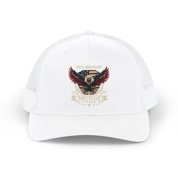 250th Anniversary Eagle Trucker Cap — Design 2