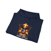 Patriotic Hoodie — USA 250th Eagle