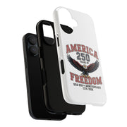 Patriotic iPhone Case — Vintage USA 250 Eagle