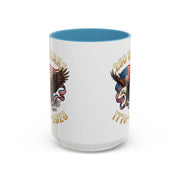Patriotic Accent Mug — Eagle USA 250th