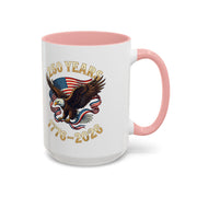 Patriotic Accent Mug — Eagle USA 250th