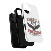 Patriotic iPhone Case — Vintage USA 250 Eagle
