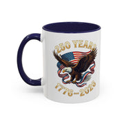 Patriotic Accent Mug — Eagle USA 250th