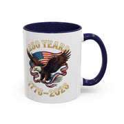 Patriotic Accent Mug — Eagle USA 250th