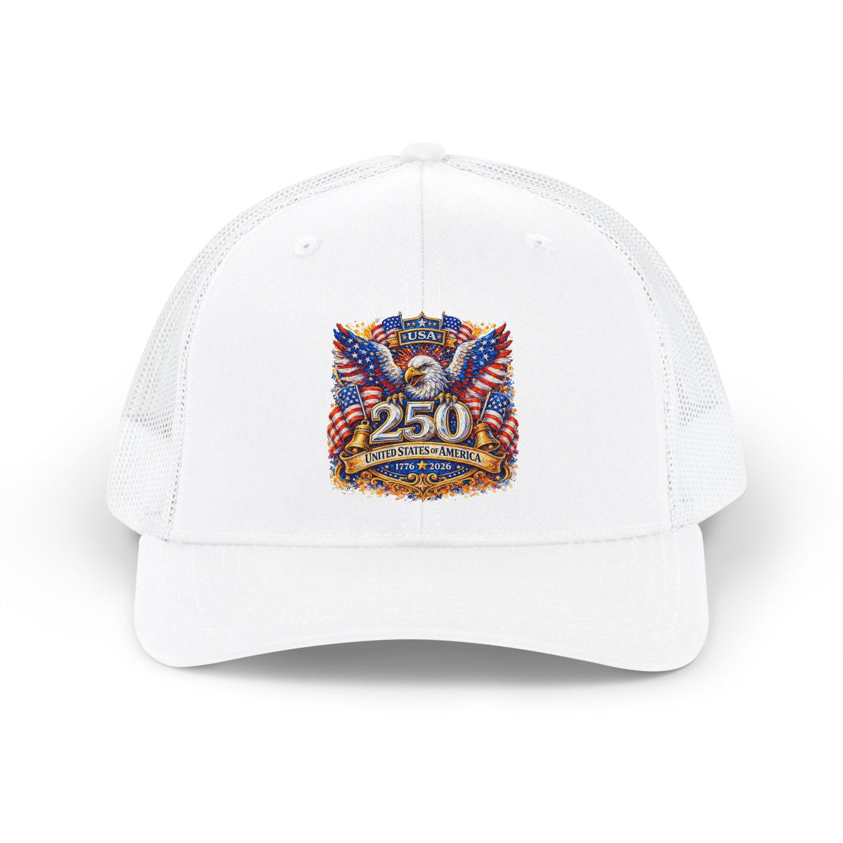 250th Fire Eagle Trucker Cap — Design 5