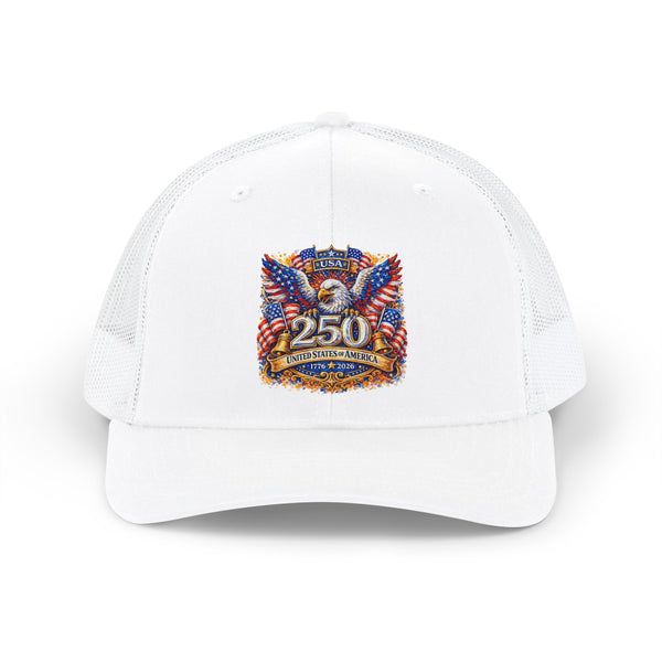 250th Fire Eagle Trucker Cap — Design 5