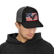 Eagle Cross Trucker Cap — Design 1