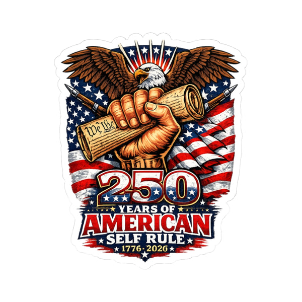 Patriotic Decal Sticker — USA 250