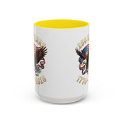 Patriotic Accent Mug — Eagle USA 250th
