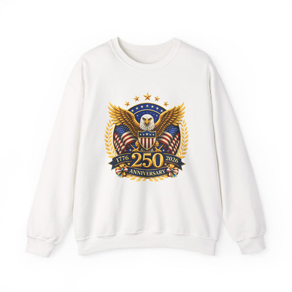 Patriotic Sweatshirt — USA 250 Eagle