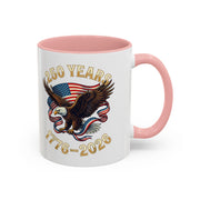 Patriotic Accent Mug — Eagle USA 250th