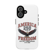 Patriotic iPhone Case — Vintage USA 250 Eagle