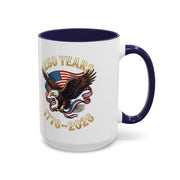 Patriotic Accent Mug — Eagle USA 250th