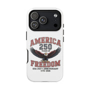 Patriotic iPhone Case — Vintage USA 250 Eagle