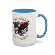 Patriotic Accent Mug — Eagle USA 250th