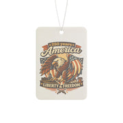 Patriotic Car Air Freshener — Eagle