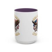 Patriotic Accent Mug — Eagle USA 250th