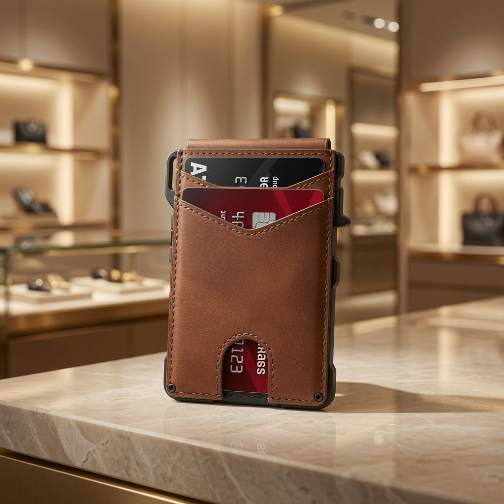 EliteVault™ Heritage Brown Wallet