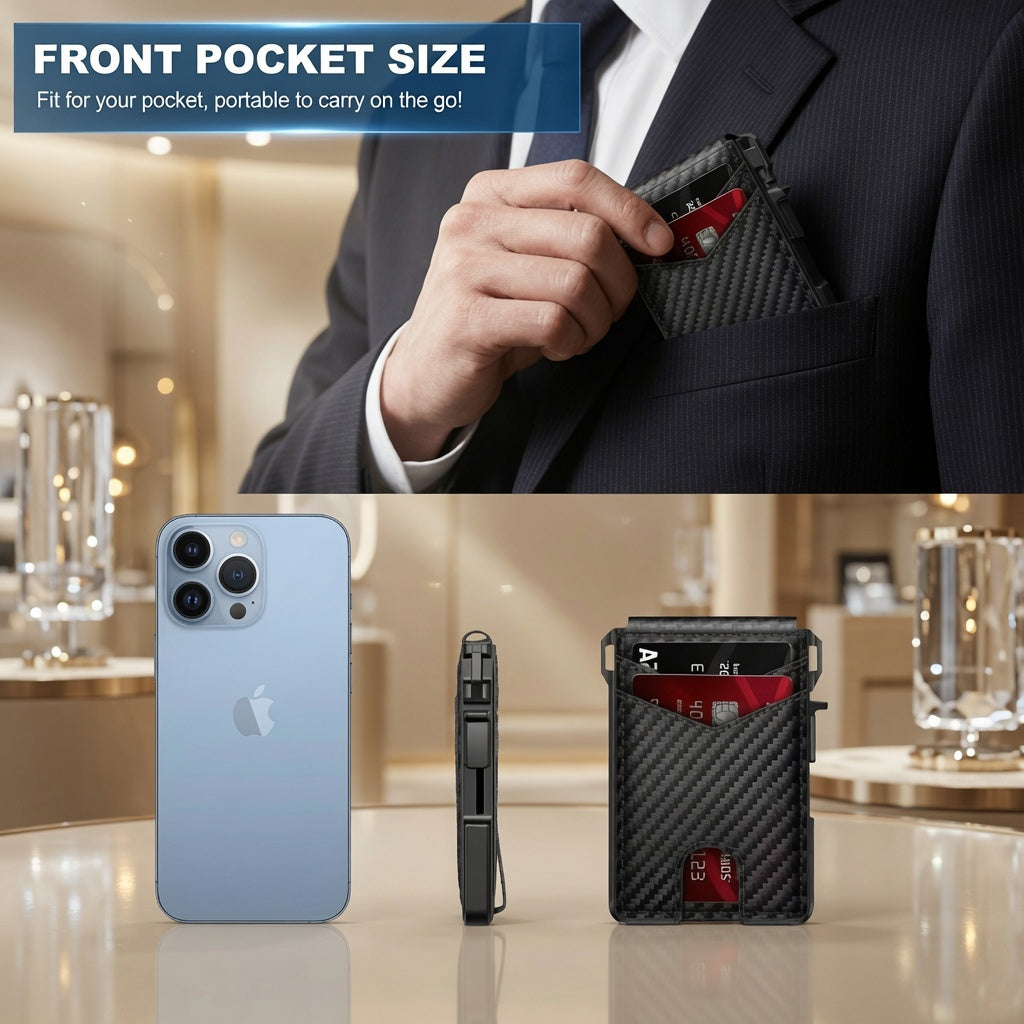 EliteVault™ Carbon Executive Wallet