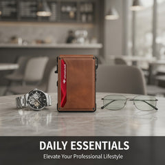 EliteVault™ Heritage Brown Wallet