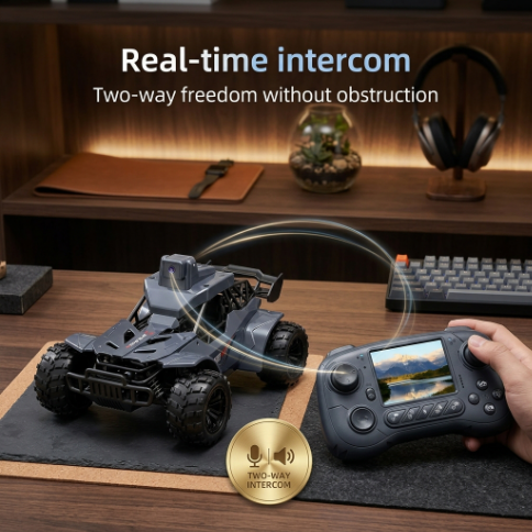 FPV Explorer? RC Car ? Live HD Camera, LCD Screen & Voice Chat