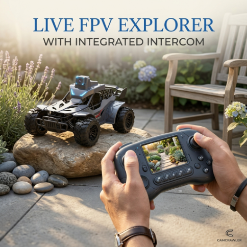 FPV Explorer? RC Car ? Live HD Camera, LCD Screen & Voice Chat
